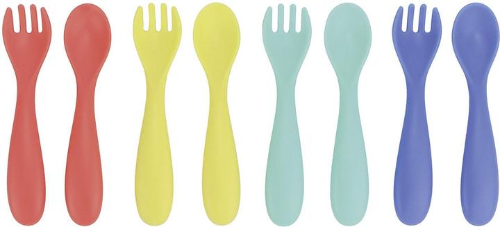 Actual product image Nuby Cutlery spoon&fork 2SZ