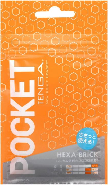 Actual product image Tenga Hexa Brick