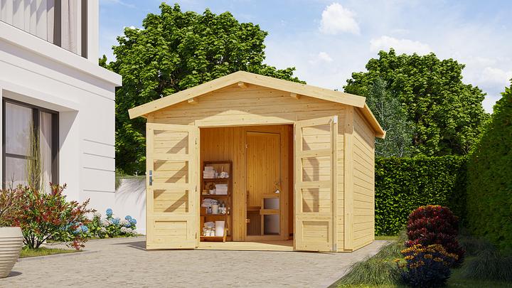 Image du produit Karibu Set de sauna 28 mm Svenson