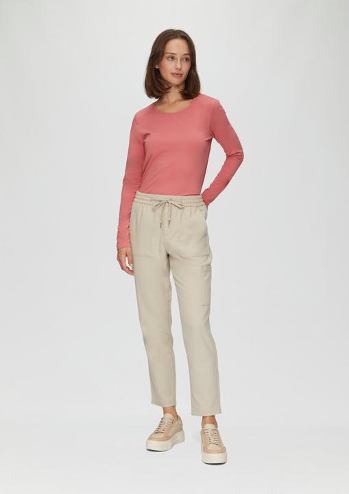 Actual product image S.Oliver Hose Weiche Relaxed-Jogpants mit Tapered Leg (46)