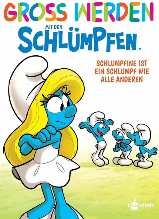 Gross werden mit den Schlümpfen: Schlumpfine ist ein Schlumpf wie alle anderen (Deutsch, Antonello Dalena, Falzar, Peyo, Thierry Culliford, 2022)