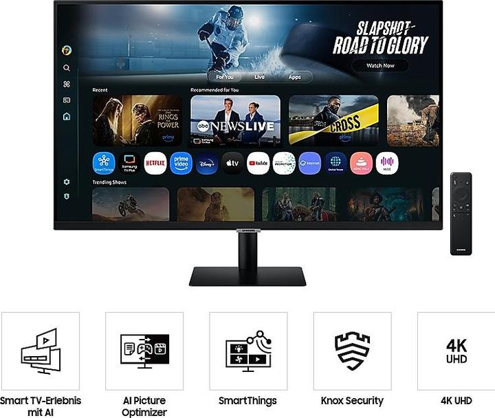 Produktbild Samsung Smart M7 - M70F (3840 x 2160 Pixel, 32")
