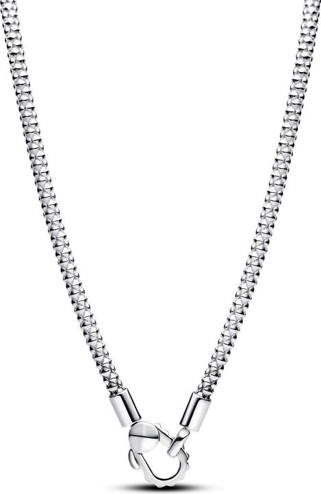 Image du produit Pandora Studded Clasp & Chain Necklace (Argent 925)