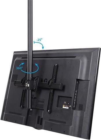 Immagine prodotto StarTech TV A Schermo Piatto Con Supporto A Soffitto (Soffitto, 75", 50 kg)