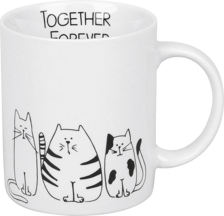 Könitz Kaffeetasse Funny Cats (300 ml, 1x)