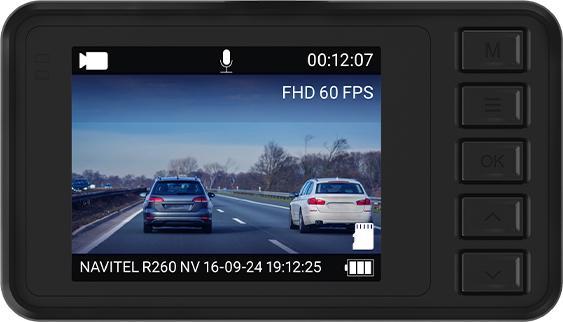 Navitel GPS-Videorekorder | R260 NV | Full HD 19201080 | Inklusive Karten (2")