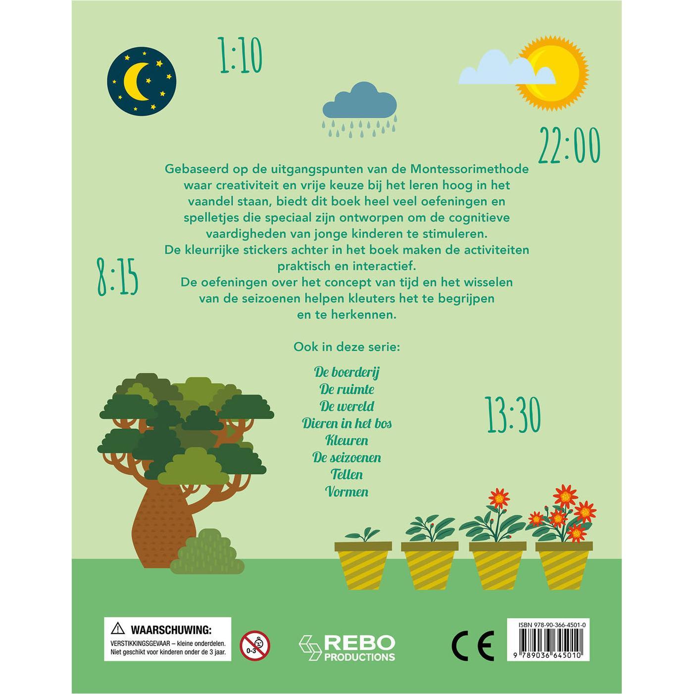 Thumbnail - Rebo, Sticker, Die Zeit ablesen - Übungsheft