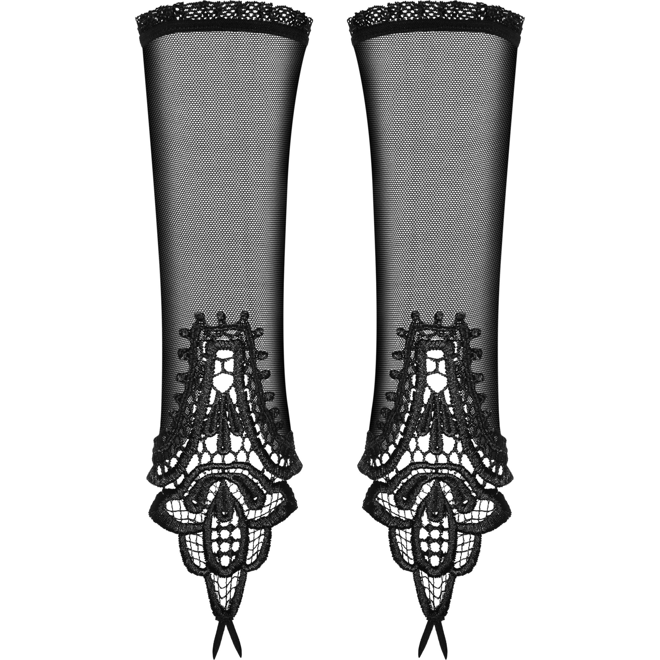 Thumbnail - Obsessive, Unisex, Handschuhe, Luiza, Schwarz, (One Size)