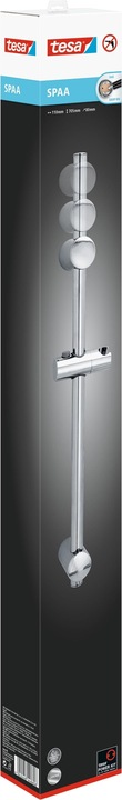 Actual product image tesa SPAA shower rail incl. adhesive solution without drilling
