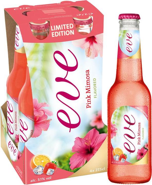 Actual product image Eve Pink Mimosa (4 x 27.5 cl)