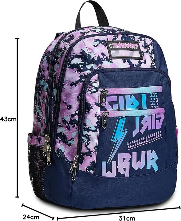 Actual product image Seven Advanced backpack Casual backpack Black, Blue, Pink, Purple Polyester (30 l)