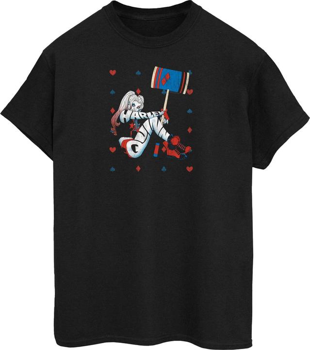 Produktbild Harley Quinn Playing Card Suit TShirt (S)