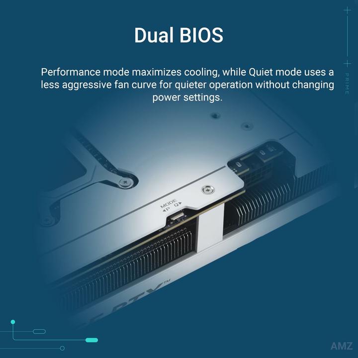 Image du produit ASUS Prime GeForce RTX 5070 OC White (12 Go)