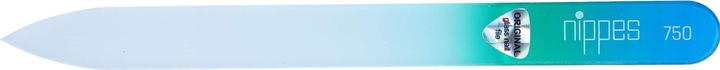 Actual product image Nippes Glass nail file in case, assorted, rainbow colours, 14 cm