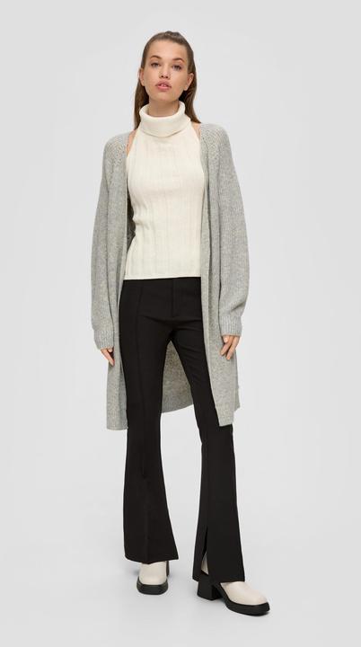 Produktbild s.Oliver Strickjacke Lange Strickjacke aus Baumwollmix (XXL)