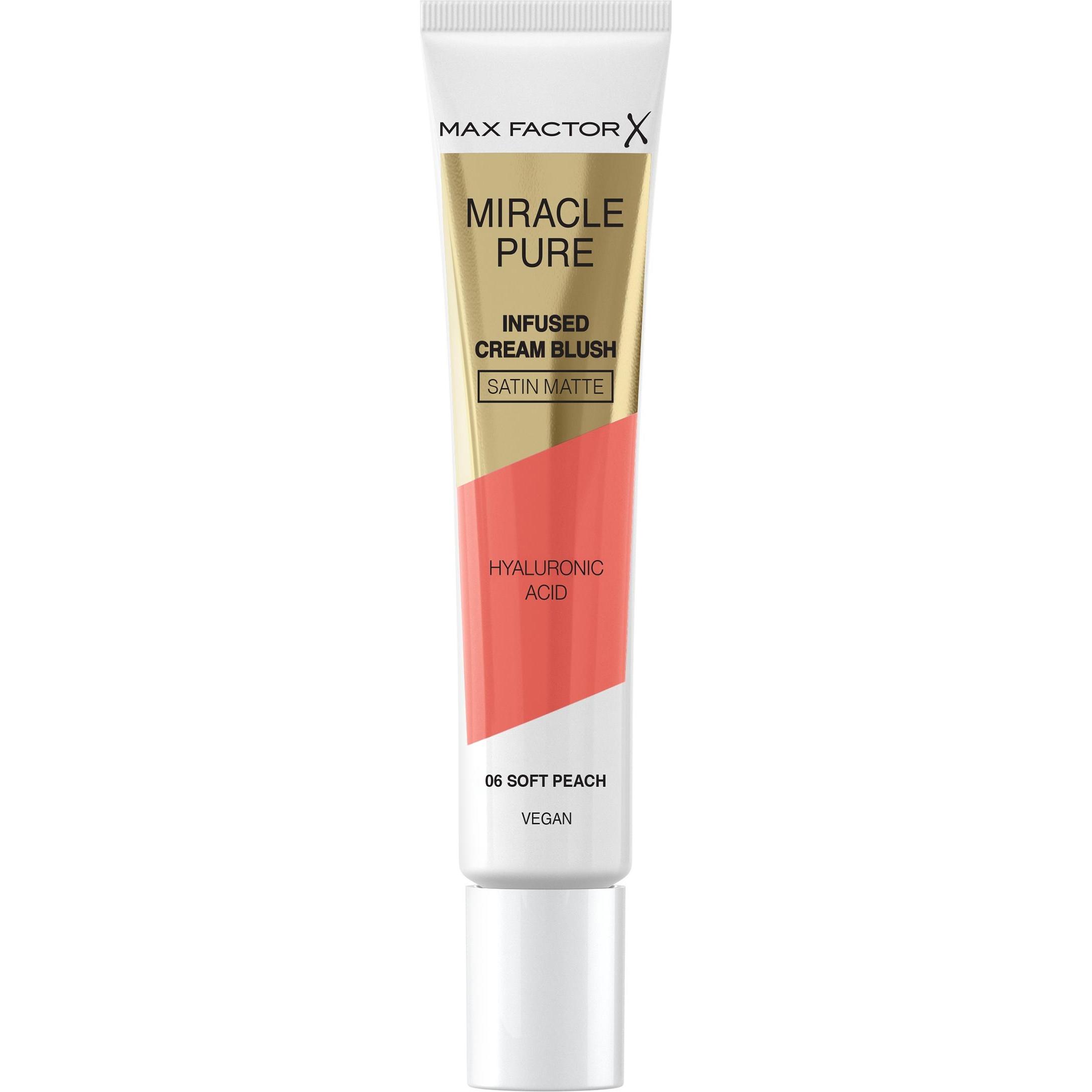Max Factor, Fard + Blush, Miracle Pure Infused Cream Blush (06 Pesca morbida)