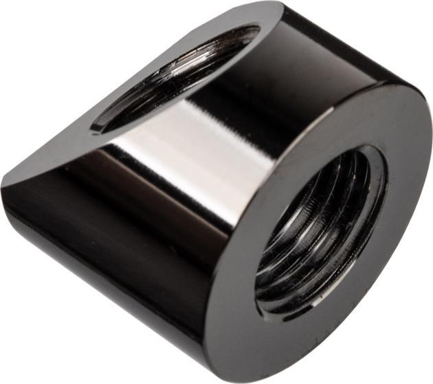 Produktbild EKWB EK-Quantum Torque Adapter 45 Grad G1/4 Zoll IG auf G1/4 Zoll IG - Black Nickel