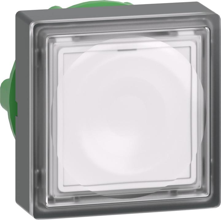 Produktbild Schneider Electric 22mm Push Button White Square Illum