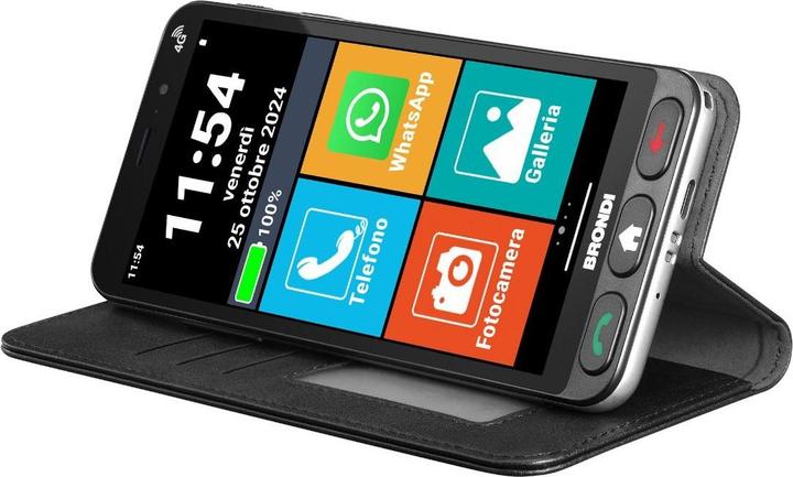 Immagine prodotto Brondi Amico Vero 4G (32 GB, Nero, 5.70", Doppia SIM, 4G)