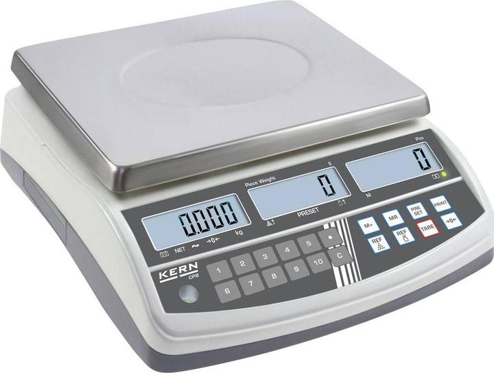 Produktbild Kern CPB 6K1DM+C Zählwaage kalibriert DAkkS-akkreditiertes Labor Wägebereich max. 6