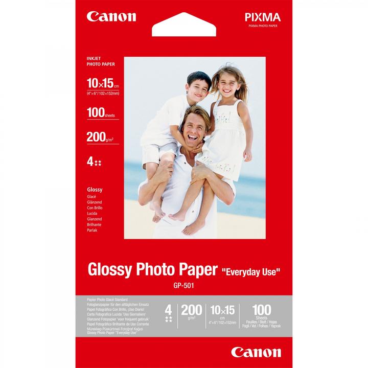 Actual product image Canon Gp-501 (200 g/m², 10 x 15 cm, 100 x)