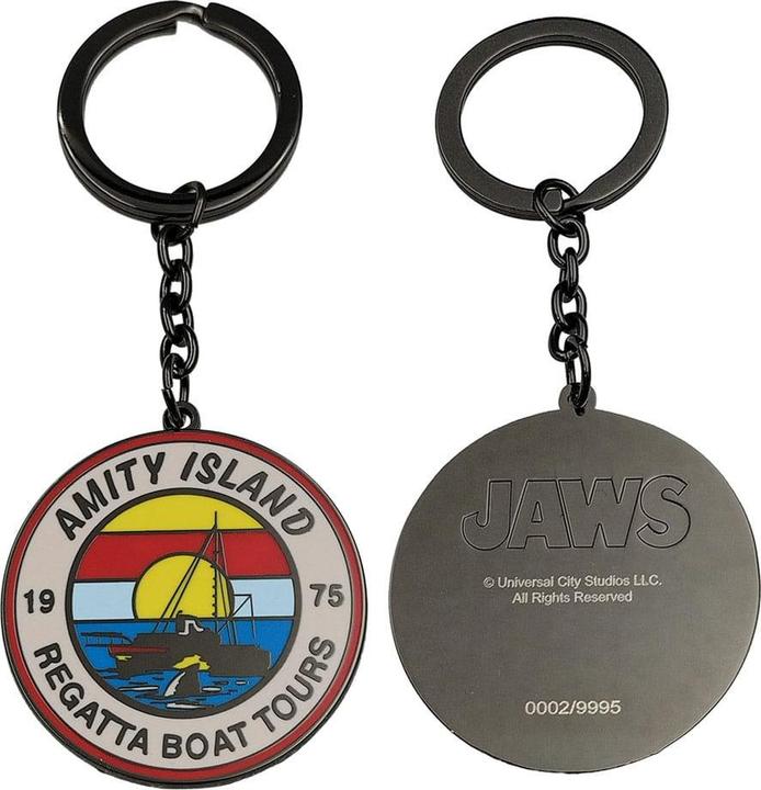 Image du produit Fanattik Jaws Schlüsselanhänger 50th Anniversary Regatta Boat Tour Limited Edition