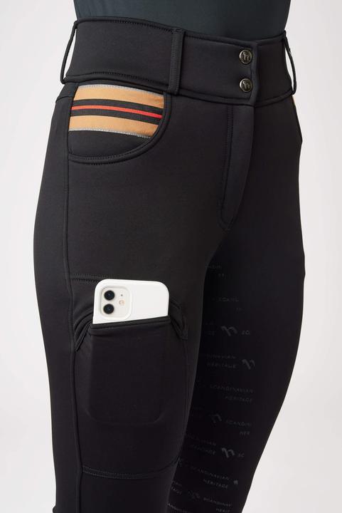 Produktbild Horze reithose full grip thermal rosa (40)