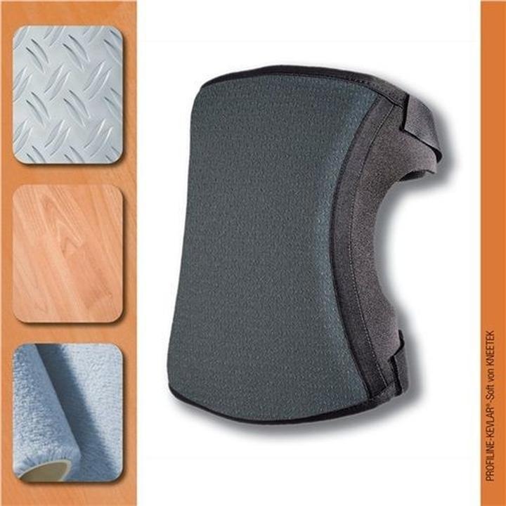 Actual product image Kneetek Knee pads KevProSoft DIN/EN14404 universal black washable 30 °C