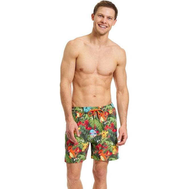 OppoSuits, Badehose, Pokémon Tropical Forest, (XL)