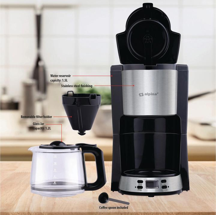 Produktbild alpina Coffee maker 230V SS 1000W