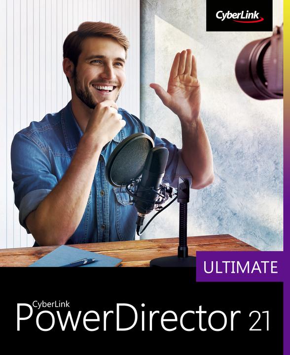 Produktbild CyberLink PowerDirector 21 Ultimate (1 User, unbegrenzt)