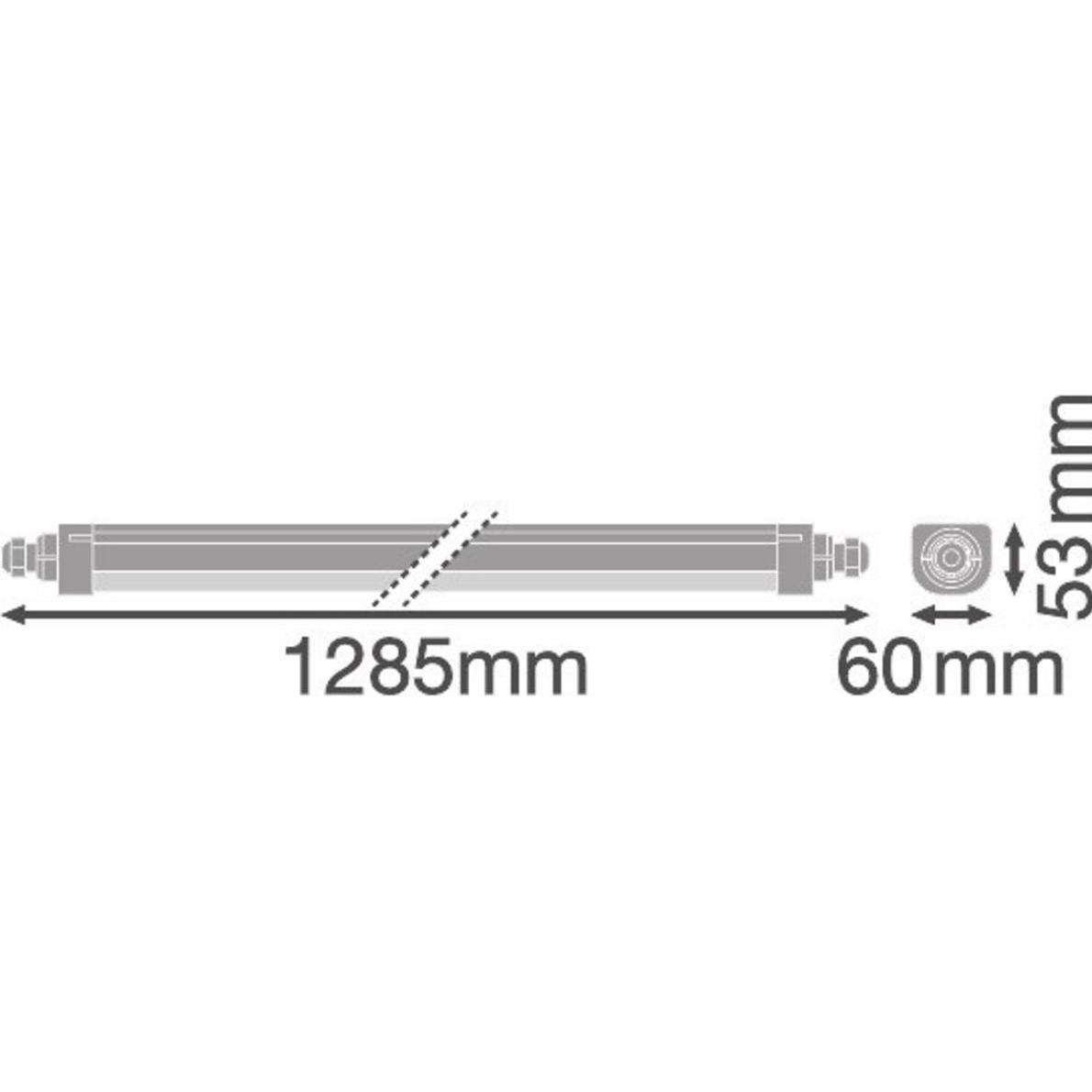 Thumbnail - Ledvance, Wandleuchte + Deckenleuchte, LED-Feuchtraumleuchte (3960 lm)