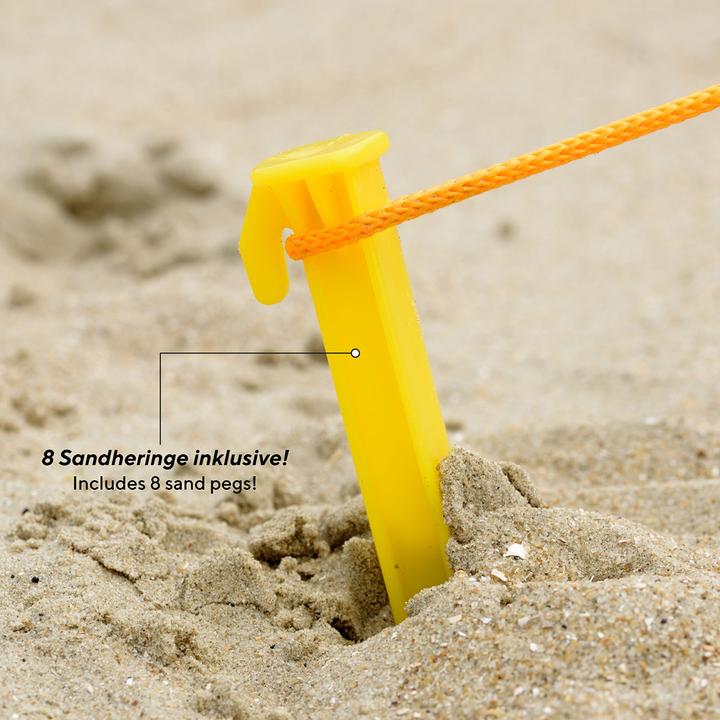 Actual product image Uquip Buzzy beach shell (beach tent, 2 kg, 3 persons)