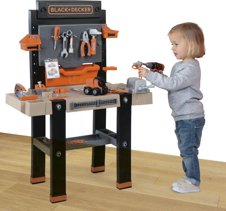 Produktbild Smoby Black & Decker Werkbank Super Center