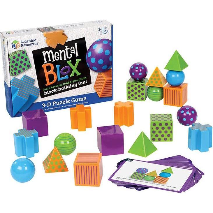 Learning Resources Zestaw budowlany z klockami 3D LER 9280