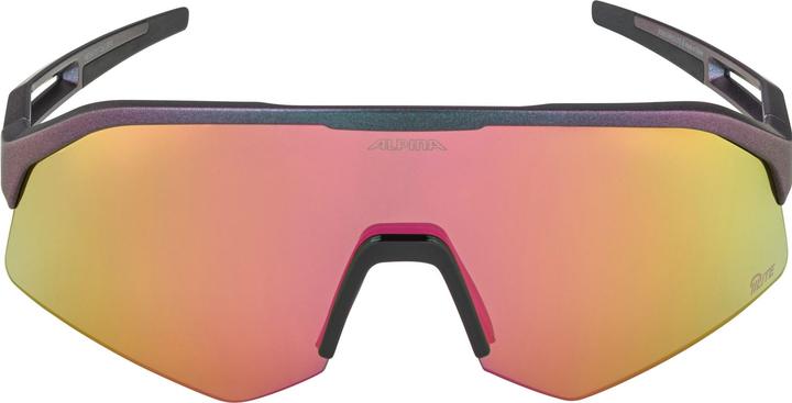Image du produit ALPINA SPORTS Sonic HR Q-Lite (Noir-Pourpre métallisé mat, Q-Lite Rose, Pink Mirror Cat. 2)