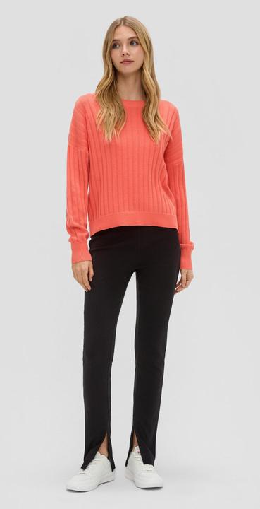 Produktbild s.Oliver Strickpullover Weicher Strickpullover aus Baumwollmix (XL)