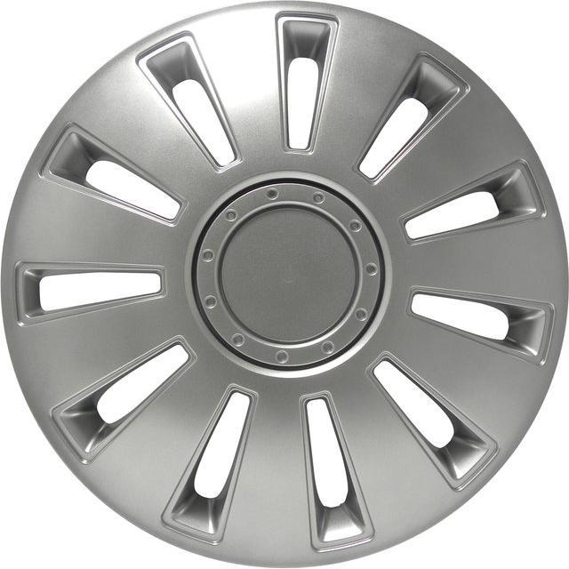 Produktbild Carpoint Wieldoppenset - silverstone 14" (4 Stück, 14")