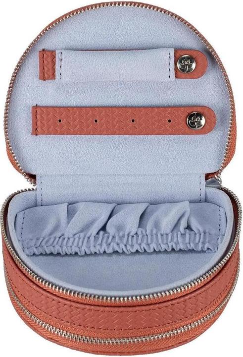 Windrose 803953.03 - Schmucketui mit Reissverschluss Corbello terrakotta