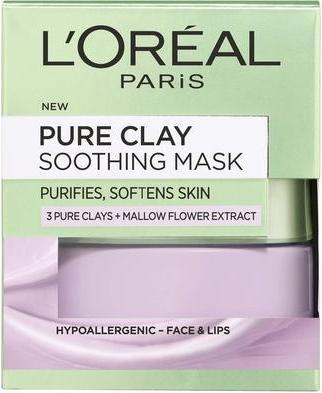 Image du produit L'Oréal Paris Masque apaisant à l'argile pure (50 ml)