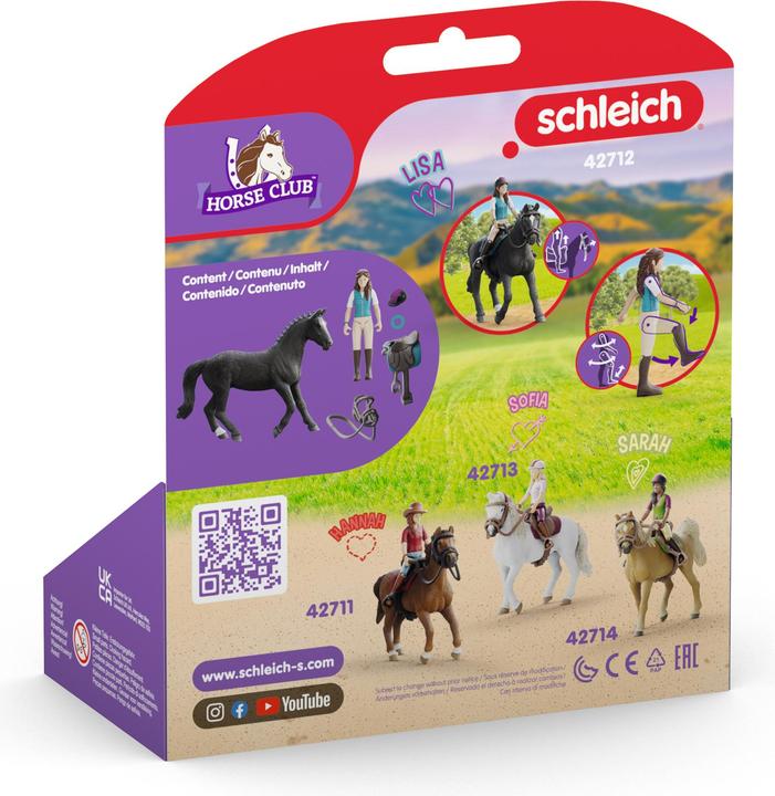 Actual product image Schleich Horse Club Lisa & Storm