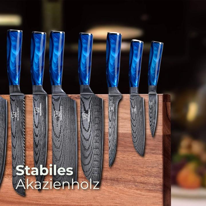 Produktbild Küchenkompane Messerset Shiburu mit Messerblock