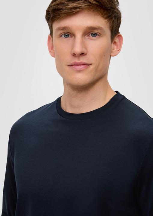 Produktbild s.Oliver T-Shirt Longsleeve aus merzerisierter Baumwolle (3XL)