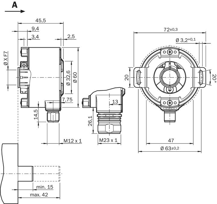 Produktbild Sick Inkremental Encoder