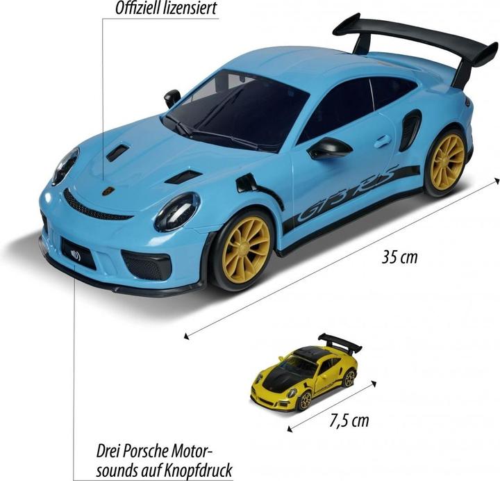 Produktbild Majorette Porsche 911 GT3 RS Koffer + 1 Auto