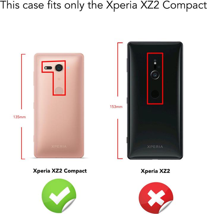 Actual product image Nalia Mobile phone cover (Sony Xperia XZ2 Compact)