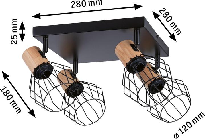 Actual product image Paulmann Spotlight Lanka (E14)