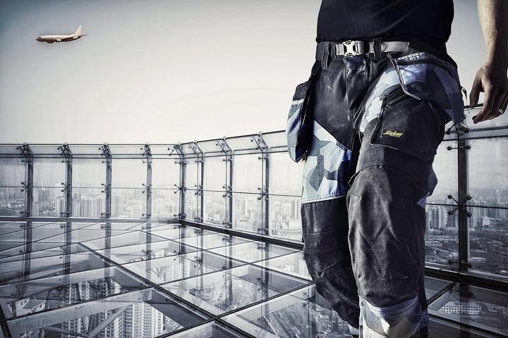 Produktbild Snickers Workwear FlexiWork Trousers+ Black W33/L30 (96)