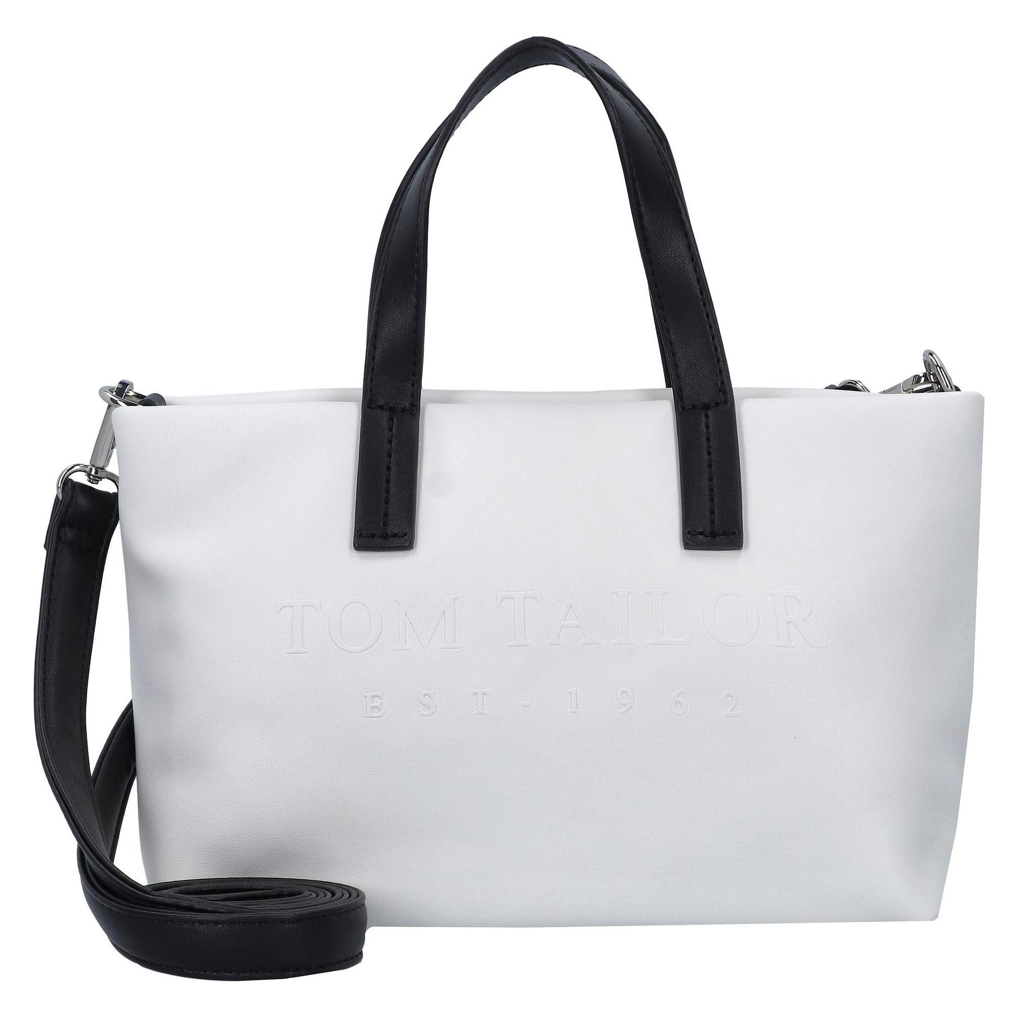 Tom Tailor, Damen, Handtasche, Thessa Handtasche 29.5 Cm, Weiss