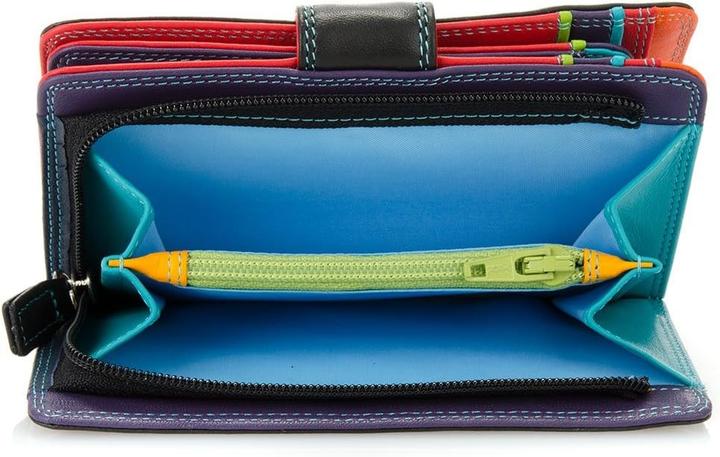 Actual product image Mywalit MEdium 10c/c Wallet w. Zip purse Black/Pace